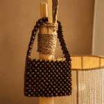 Nara Sac baguette bois foncé