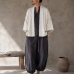 HIIRO ENSEMBLE LIN OVERSIZE UNISEXE