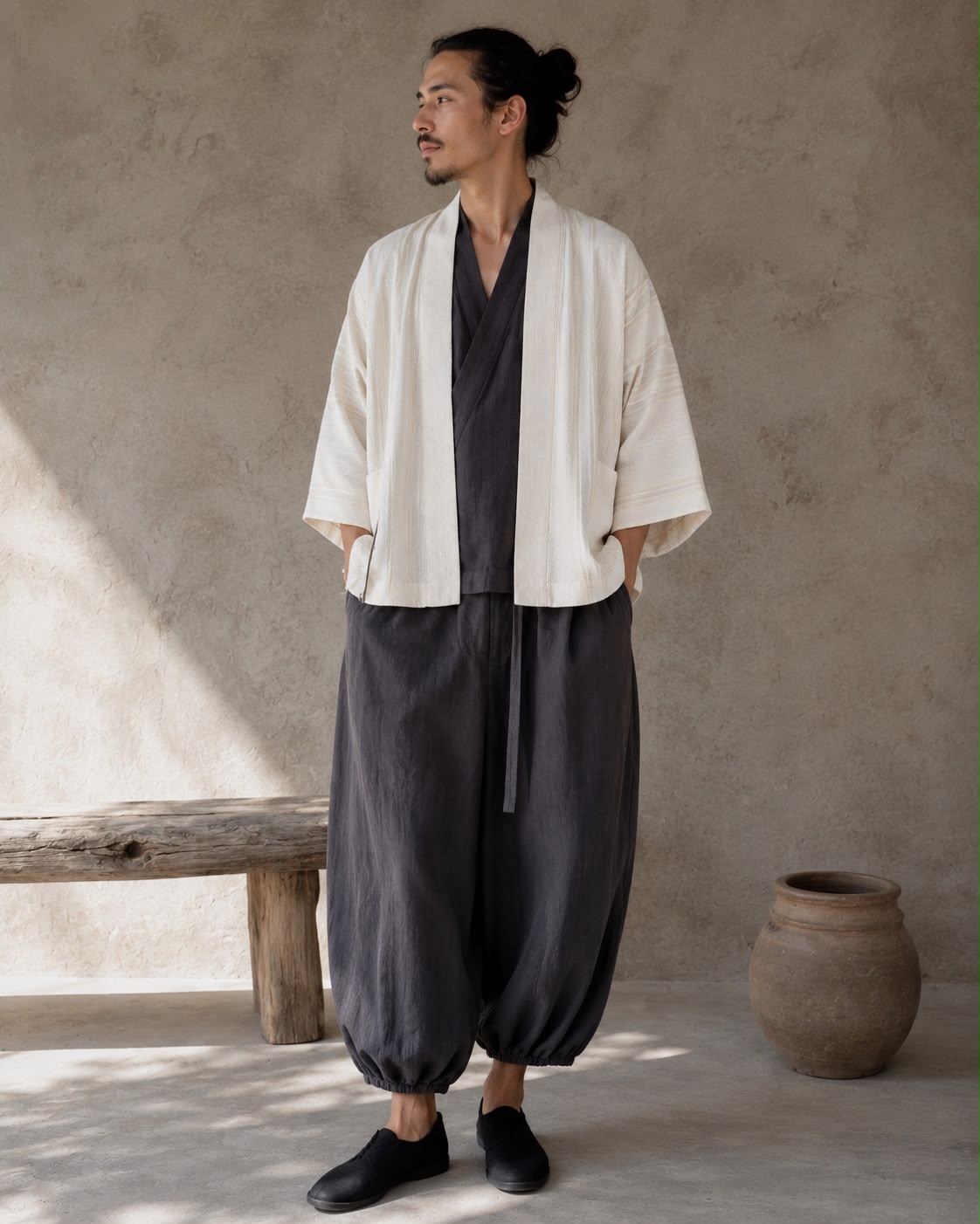 WhatsApp Image 2026-08-05 at 19.16.06 (5) HIIRO ENSEMBLE LIN OVERSIZE UNISEXE – Image 1